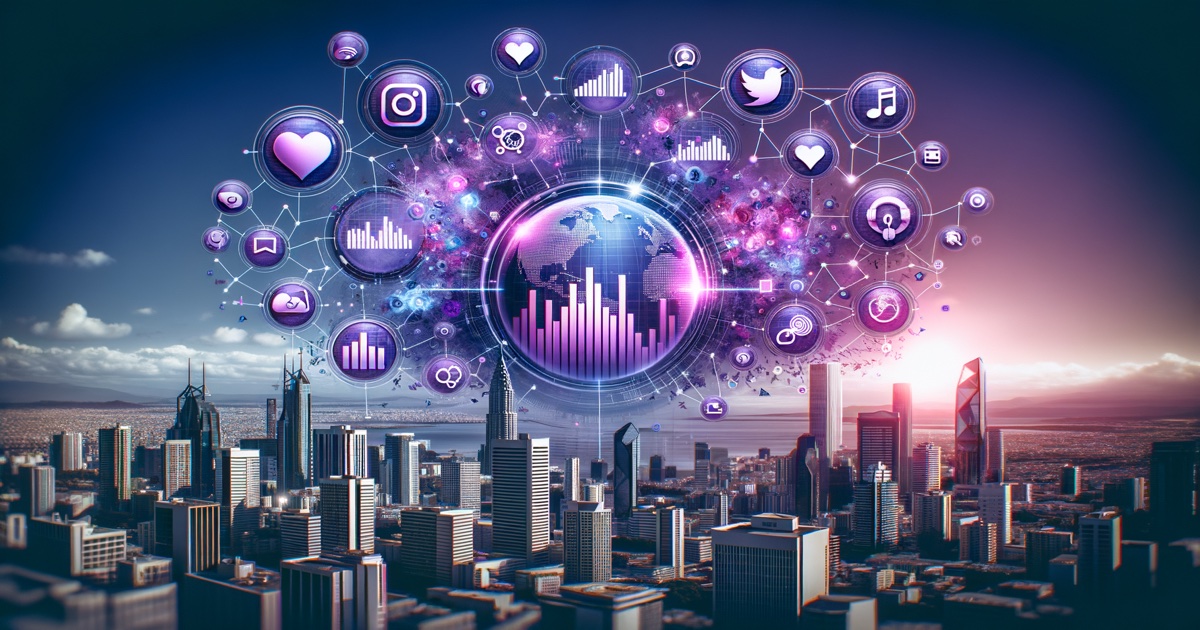 Beneficios del social listening para marketing digital en 2026 - dashboard de monitoreo de redes sociales