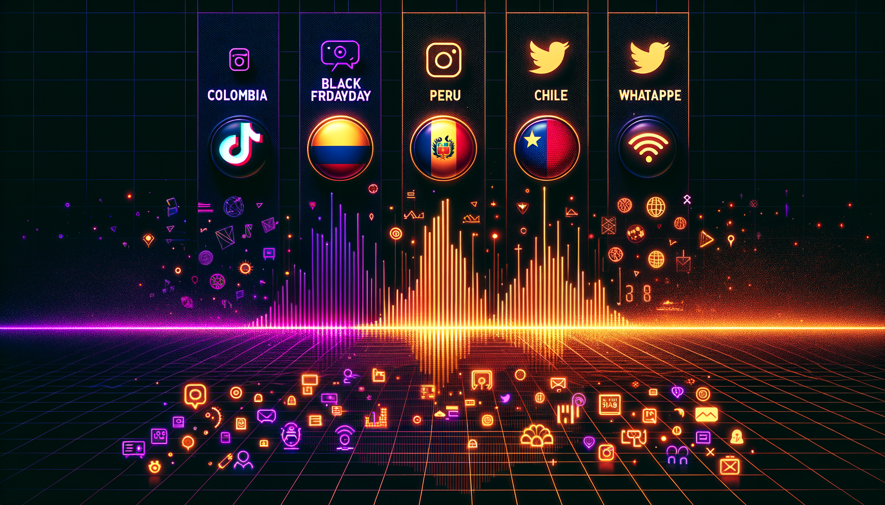 Black Friday 2025 Social Listening LATAM - Estrategias para Colombia, Perú y Chile